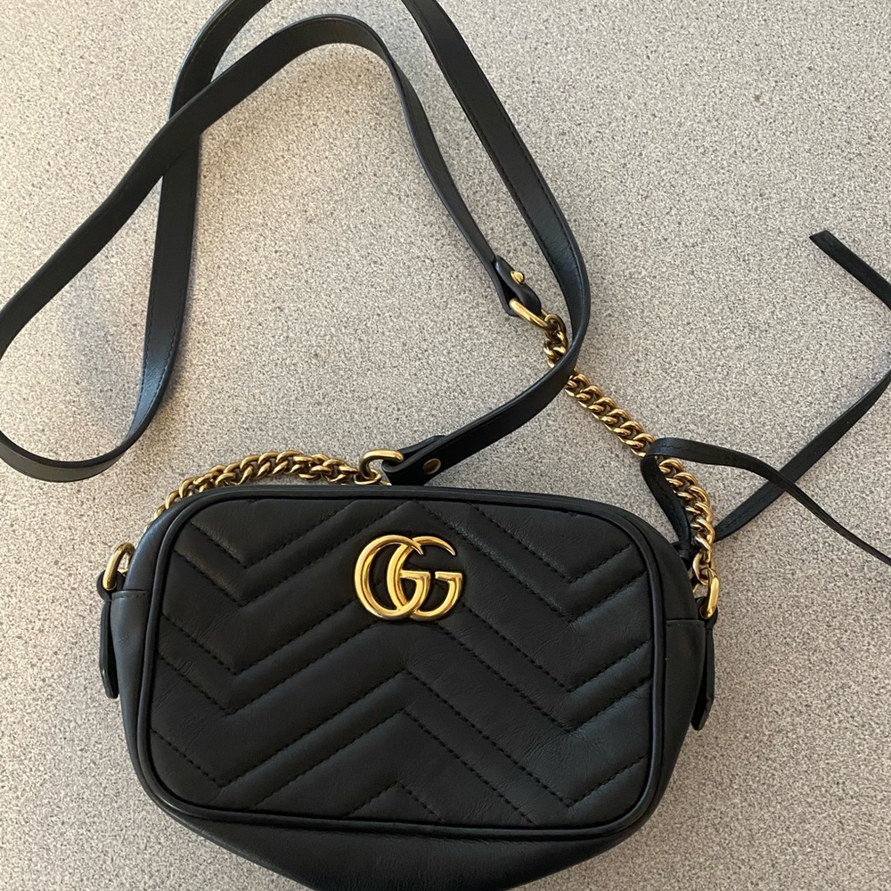 Gucci Mini Marmont Shoulder Bag
